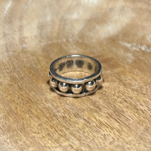 Jewelry - *SOLD* Taxco Mexico 925 Sterling Silver Round Ball Dome Ring